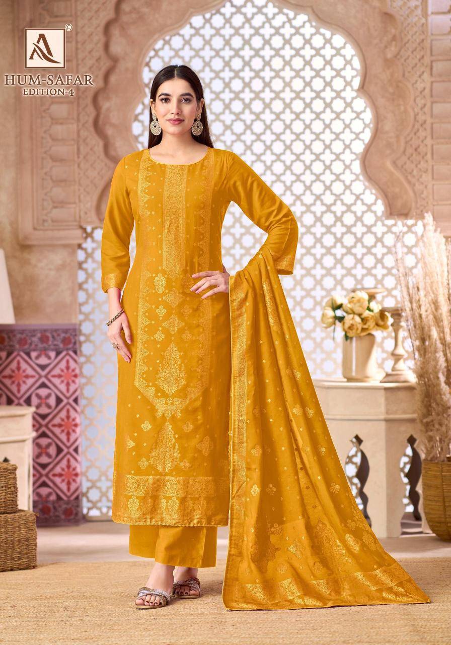 Alok suit hum-safar 4 Ladies dress material wholesalers in Delhi